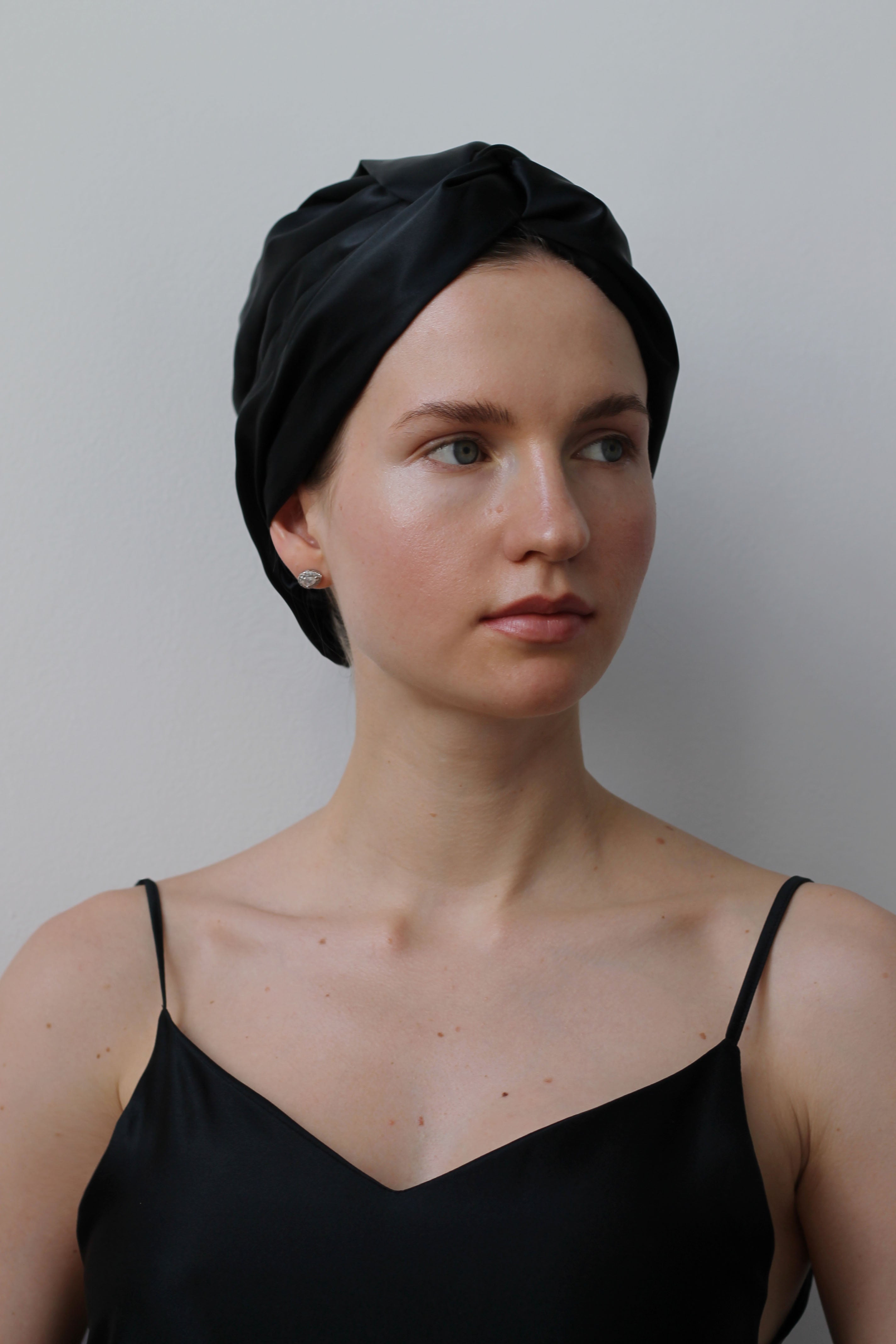 Turban en soie
