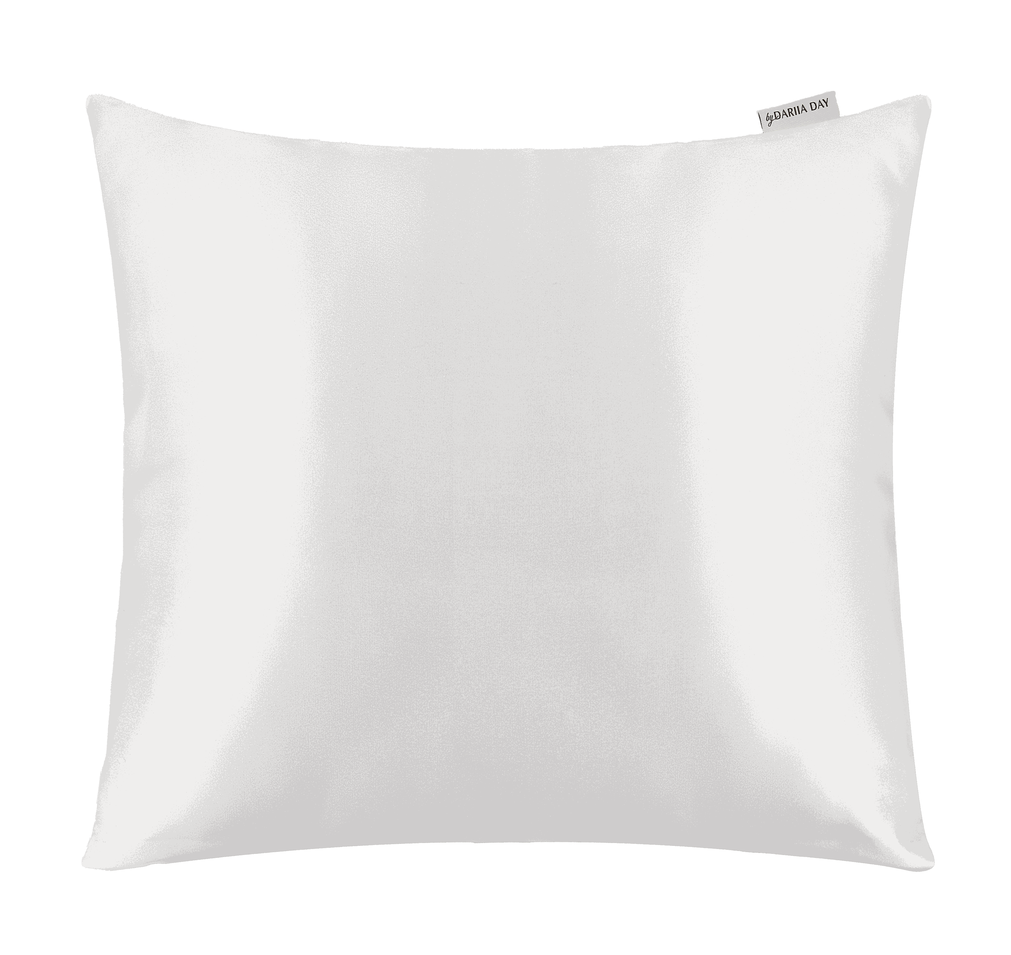 White Silk Pillowcase Powder White
