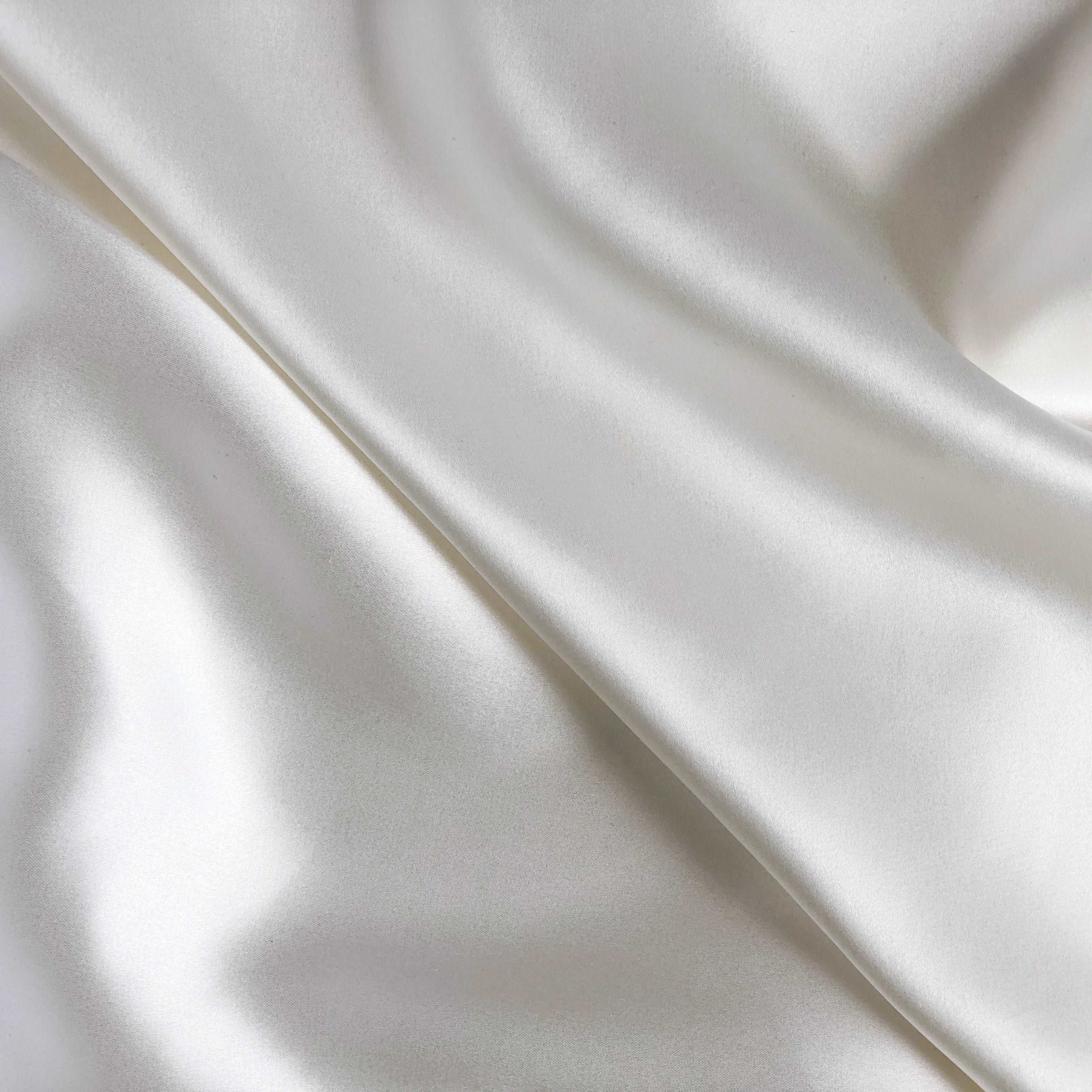 Close Up Powder White pillowcase by Dariia Day